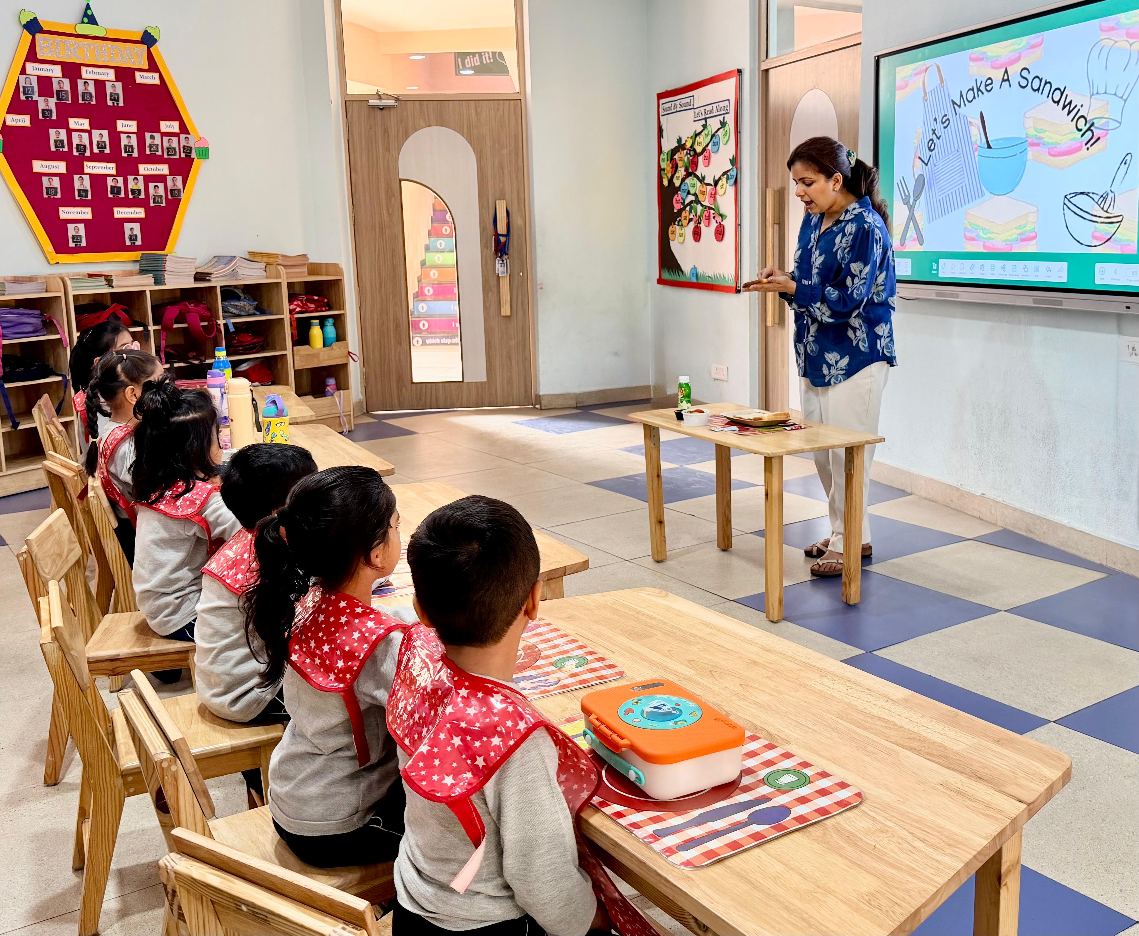 Sandwich Making Activity